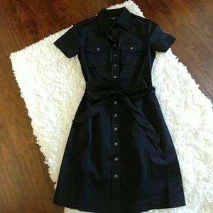 Banana Republic short sleeve shirt dress